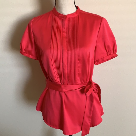 Worthington Tops - SZ 8 Worthington Hot Pink Silk Top